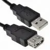 Adaptadores y Cables,Cable alargador USB 2.0 extension de 1.5Mts Macho / Hembra