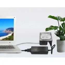 Adaptadores y Cables,Transformador Adaptador Fuente Poder Disco Duro Ide Sata PC - Molex PC