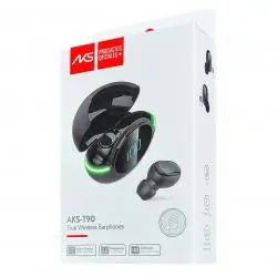 Audífonos Bluetooth,Audifonos Manos Libre Inalambrico Bluetooth Recargable Led - AKS-T90