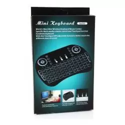 Control Remoto de TV,Mini Teclado Inalambrico Recargable Mouse Touchpad Smart Tv