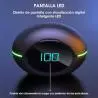 Audífonos Bluetooth,Audifonos Manos Libre Inalambrico Bluetooth Recargable Led - AKS-T90