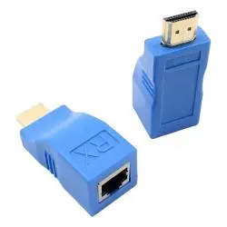 Adaptadores y Cables,Adaptador Extension Pantalla Para Hdmi Conector Cable Red Rj45