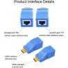 Adaptadores y Cables,Adaptador Extension Pantalla Para Hdmi Conector Cable Red Rj45