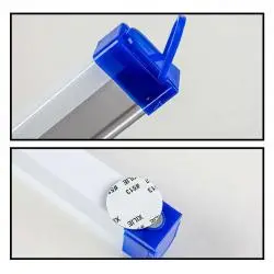 Cintas y Tiras LED,Barra Tubo Led Emergencia Recargable Usb Iman Portatil - 32cm