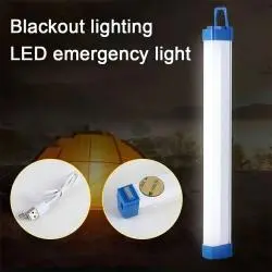 Cintas y Tiras LED,Barra Tubo Led Emergencia Recargable Usb Iman Portatil - 32cm