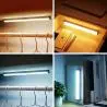 Cintas y Tiras LED,Barra Tubo Led Emergencia Recargable Usb Iman Portatil - 32cm