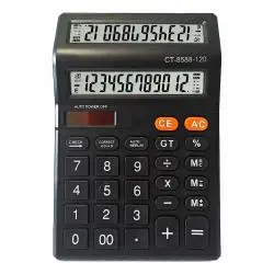 Calculadoras,Calculadora Doble Pantalla Lcd A Pila Comercio Negocio Colegio - 8588