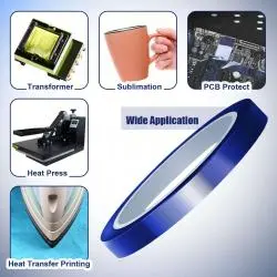 Otros,Cinta Termica Kapton Sublimacion Adhesiva Electronica Taza Polera