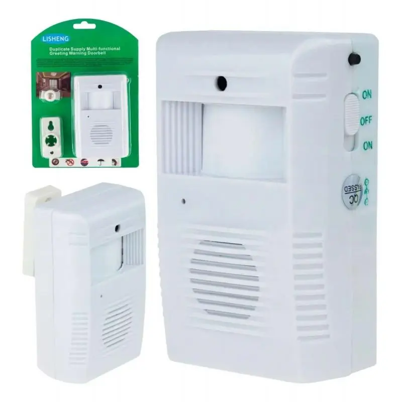 Otros,Alarma Sensor Detector De Movimiento Persona Cliente Negocio