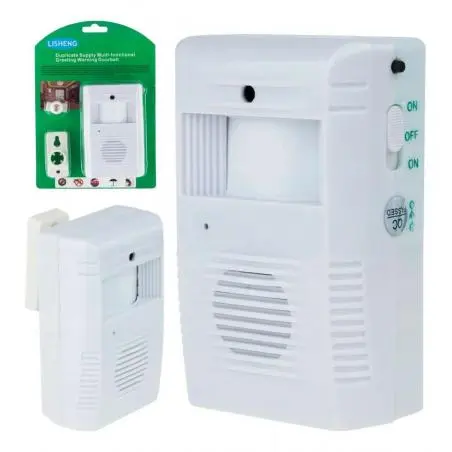 Otros,Alarma Sensor Detector De Movimiento Persona Cliente Negocio