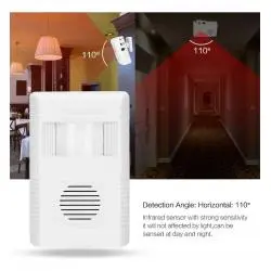 Otros,Alarma Sensor De Movimiento De Personas A Pilas Aa Negocio