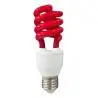 Ampolletas,Ampolleta Color Decoracion Espiral Fiesta Soquete E27 - ROJA