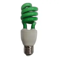 Ampolletas,Ampolleta Color Decoracion Espiral Fiesta Soquete E27 - VERDE