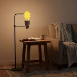 Ampolletas,Ampolleta Color Decoracion Espiral Fiesta Soquete E27 - AMARILLO