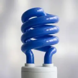 Ampolletas,Ampolleta Color Decoracion Espiral Fiesta Soquete E27 - AZUL