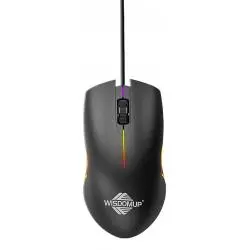 Mouse Gamer,Mouse Gamer Usb Optico Alambrico Retro Iluminado Pc Notebook JS-02