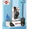Mouse Gamer,Mouse Gamer Usb Optico Alambrico Retro Iluminado Pc Notebook JS-02