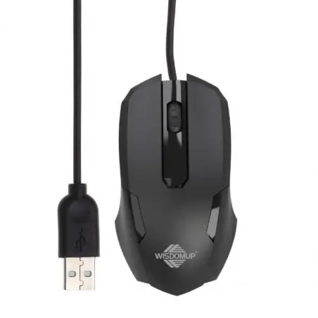 Mouse,Mouse Optico Alambrico Cable Usb Pc Notebook Oficina Colegio JS-01