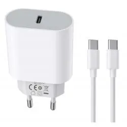 Cargador de Celular y Baterías,Cargador Celular Usb Cable Tipo C Adaptador Carga Rapida - A2347