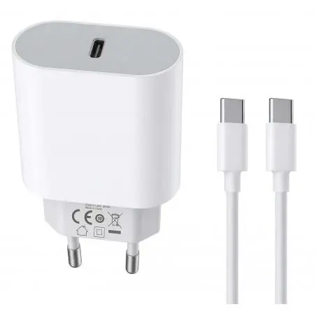 Cargador de Celular y Baterías,Cargador Celular Usb Cable Tipo C Adaptador Carga Rapida - A2347