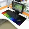Mouse Pad Gamer y Oficina,Mouse pad 78 x 30 cm Antideslizante Pad Mouse Gamer Pro Rapido XL - Rayos Largo