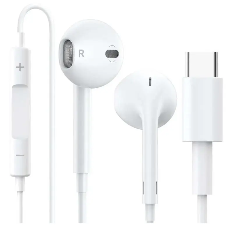 Audífonos y Manos Libres,Audifono Manos Libre Usb Tipo C Auricular Microfono Celular - IP TC