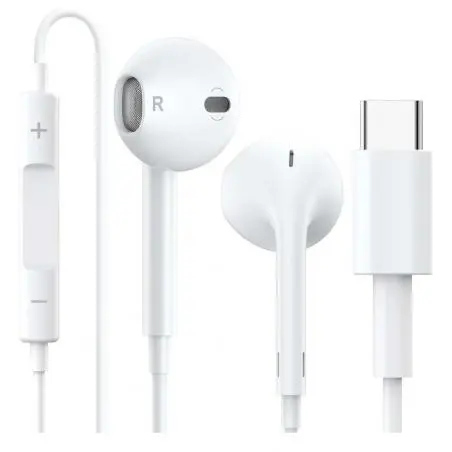Audífonos y Manos Libres,Audifono Manos Libre Usb Tipo C Auricular Microfono Celular - IP TC