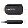 Adaptadores de Red,Adaptador Usb Red Internet Wifi + Bluetooth Inalambrico Lan