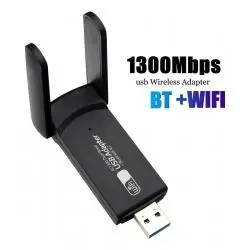 Adaptadores de Red,Adaptador Usb Red Internet Wifi + Bluetooth Inalambrico Lan