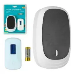 Cables y Accesorios Seguridad,Timbre Inalambrico De Casa Puerta Porton Oficina A Pilas - 10265