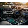 Cargador para Automóvil,Cargador Celular Auto 3 Puerto Usb Carga Rapida Linterna Gps