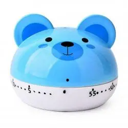 Timer Temporizadores,Timer Cocina Con Forma De Oso Retro Reloj Temporizador A Cuerda
