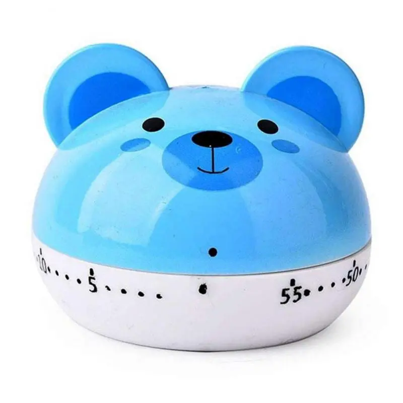Timer Temporizadores,Timer Cocina Con Forma De Oso Retro Reloj Temporizador A Cuerda