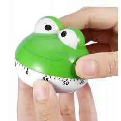 Timer Temporizadores,Timer Cocina Con Forma De Sapo Retro Reloj Temporizador A Cuerda