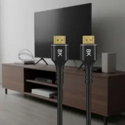 Adaptadores y Cables,Cable Para Hdmi 1.5 Mtrs 8k Full Hd 2.1 Smar Tv Led Ps3 Xbox