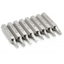 Set Kit Destornillador Precision Metal Mini Celular Notebook 8 En 1