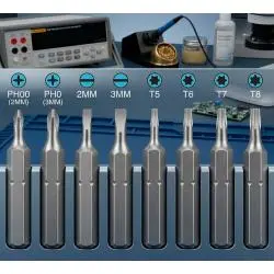 Set Kit Destornillador Precision Metal Mini Celular Notebook 8 En 1