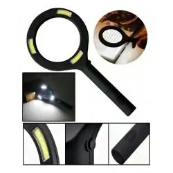 Artículos de Oficina,Lupa Con Luz Led Alta Claridad A Pilas Aa