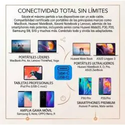 Hub USB,Adaptador USB Tipo C Macho a Hdmi con USB y Tipo C Hembra