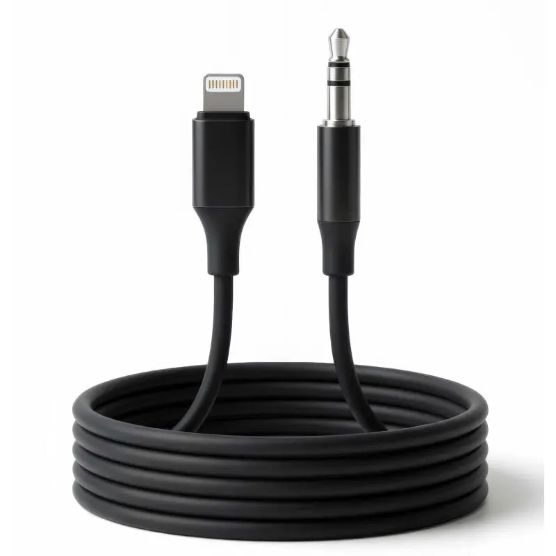 Adaptadores de Audio,Cable Adaptador De Audio Para Usb Lightning A Auxiliar 3.5mm - YP08