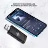 Adaptadores de Audio, BT y OTG,Adaptador Bluetooth Auxiliar Musica Micro Sd Vehiculo Auto - CZ-06