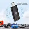 Adaptadores de Audio, BT y OTG,Adaptador Bluetooth Auxiliar Musica Micro Sd Vehiculo Auto - CZ-06