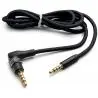 Cables de Audio,Cable Audio Auxiliar TRRS 3.5mm Angulo L 4 polos 3 rayas - YP14