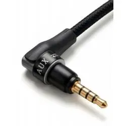 Cables de Audio,Cable Audio Auxiliar TRRS 3.5mm Angulo L 4 polos 3 rayas - YP14
