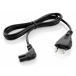 Cables de Poder,Cable Poder Tipo 8 Tv Conector En L Television Radio Enchufe