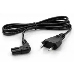 Cables de Poder,Cable Poder Tipo 8 Tv Conector En L Television Radio Enchufe