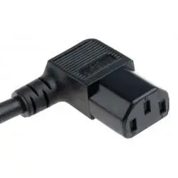 Cables de Poder,Cable Poder PC Impresora Tv Monitor Conector L Angulo 90 C13