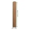 Artículos de Oficina,Pack 2 Tubo Carton Largo Grueso 50 x 5cm Resistente Multiuso