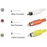 Adaptadores de Audio,3 Set Conectores Rca Audio Video Repuesto Soldar Armar Juego