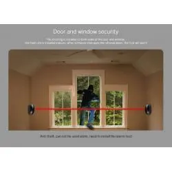 Cables y Accesorios Seguridad,Sensor De Movimiento fotocelda Infrarrojo Seguridad Porton